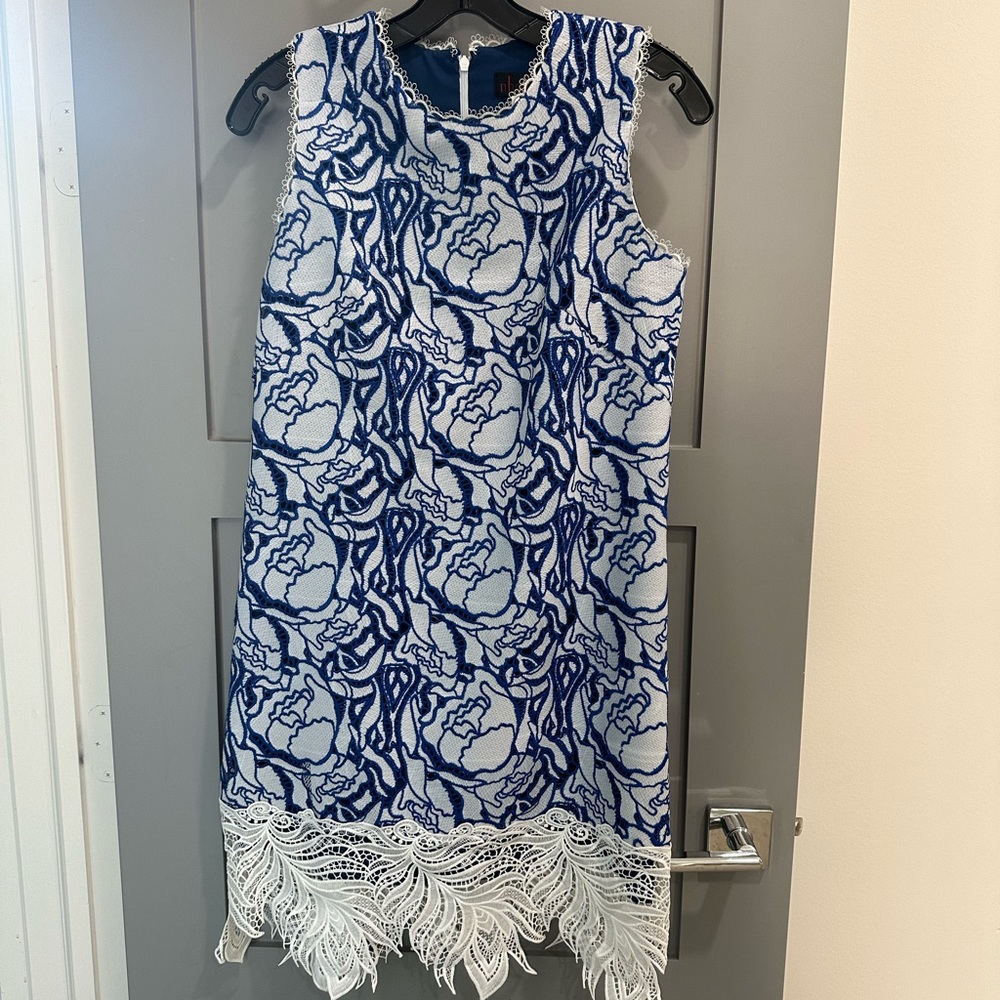 Nha Bhanh Blue Lace Dress